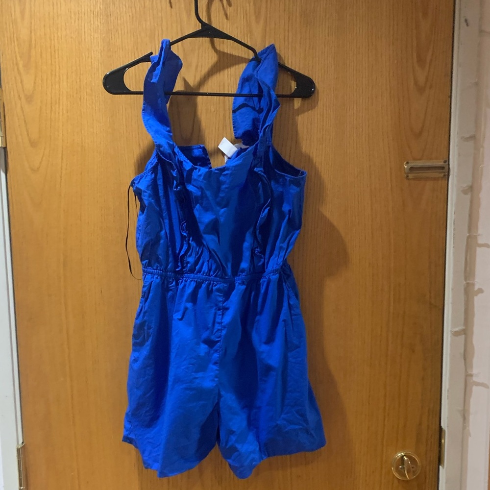 Bright Blue Romper